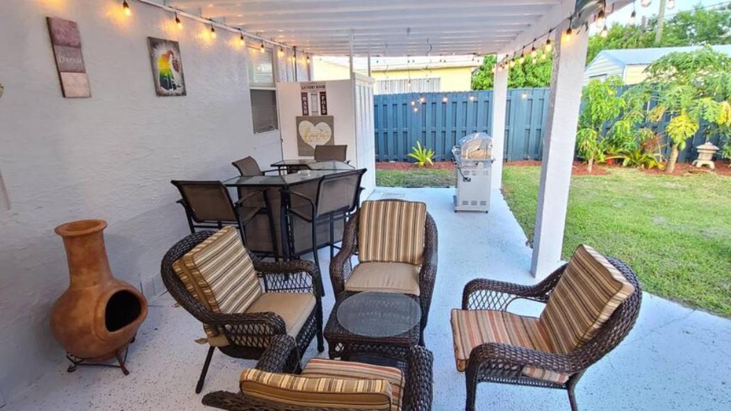 Palm Springs 3-Bedroom 2-Bath 5 Miles To The Beach Lake Worth Beach Zewnętrze zdjęcie
